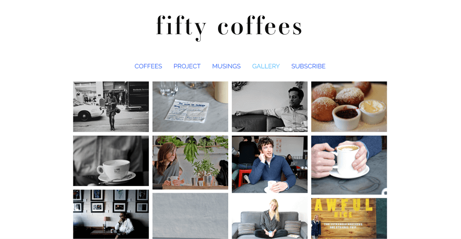 Fifty Coffees