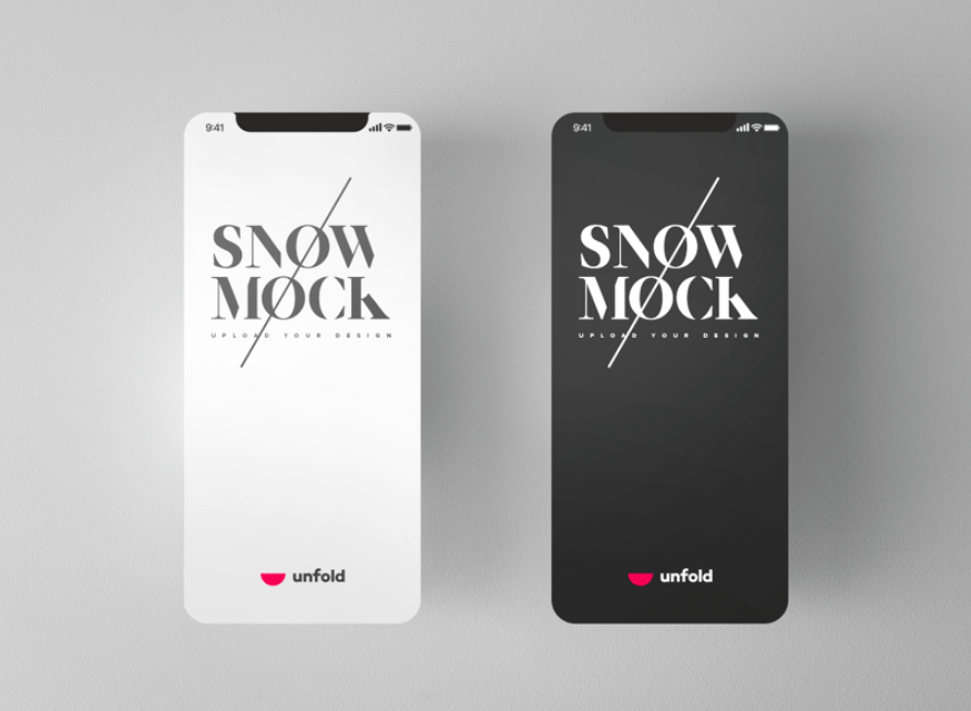 6. SnowMock - iPhone X