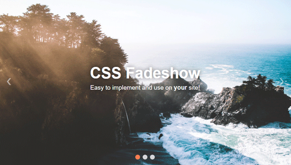 Demo Image: CSS Fadeshow