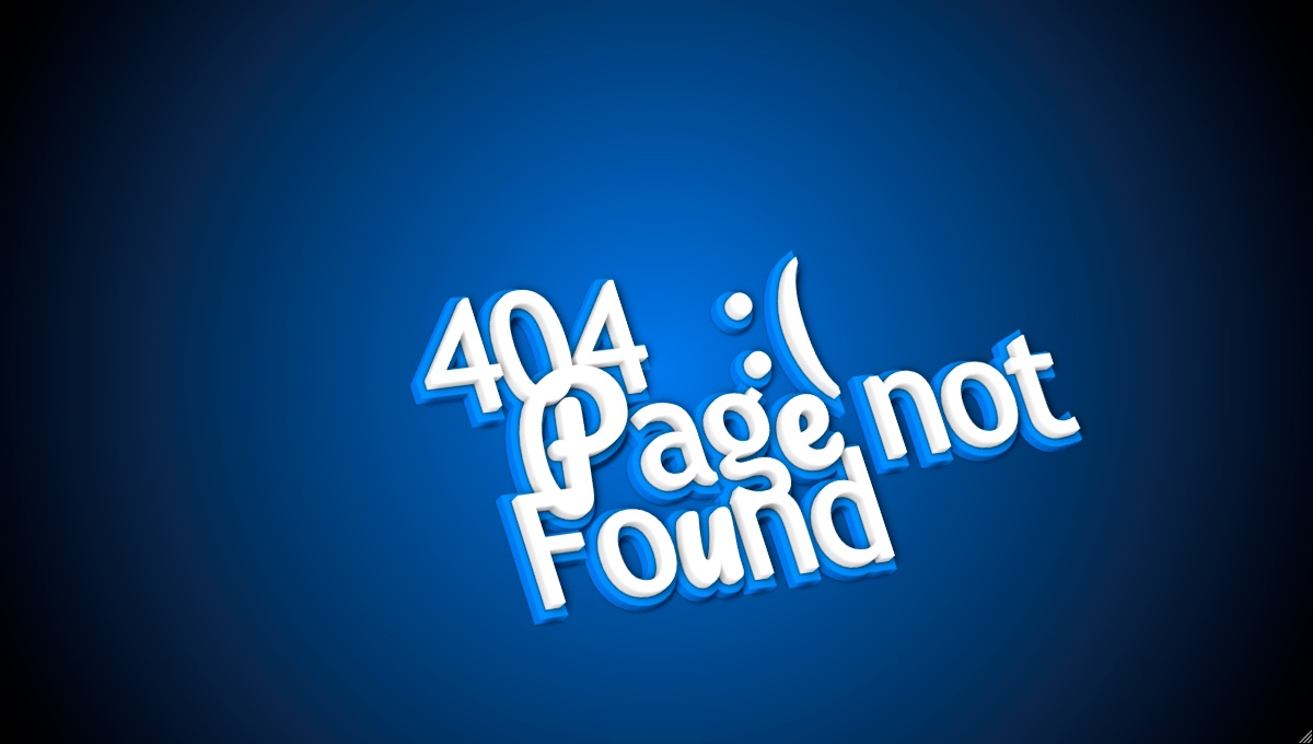 Demo image: 404 Animated Page