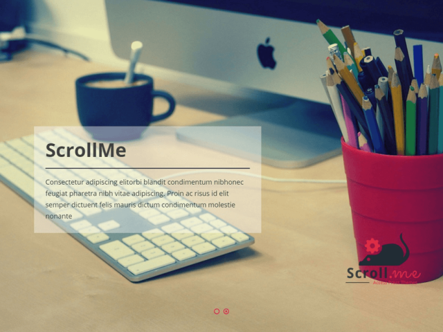 тема scrollme для вордпресс