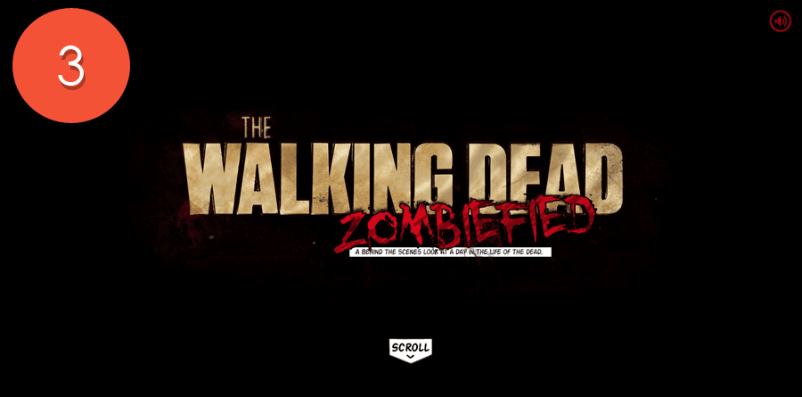 3 место: The Walking Dead