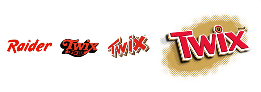 Логотип Twix, история