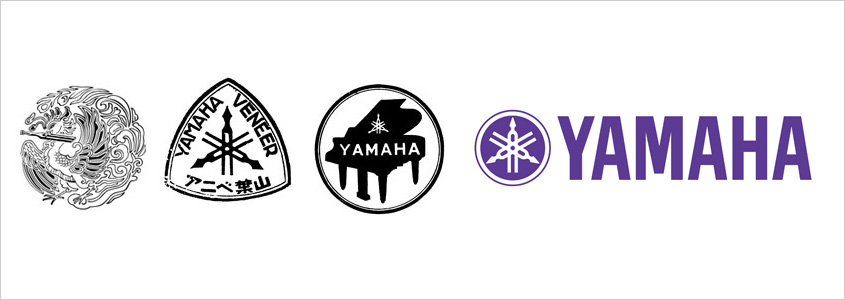 Эволюция логотипа Yamaha