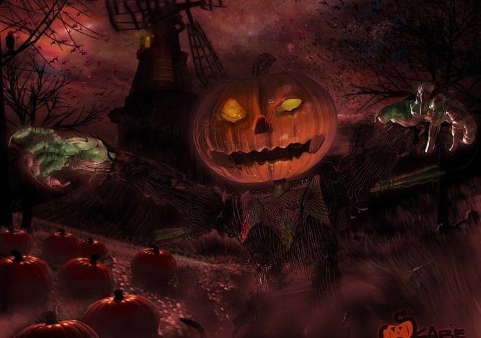 Страшные картинки на Хэллоуин скачать бесплатно