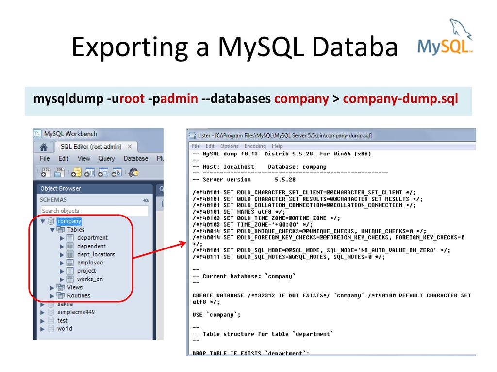 Как удалить базу данных mysql