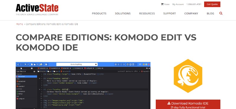 Komodo Edit IDE