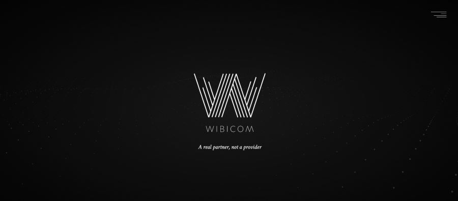 Сайт визитка wibicom - UMI