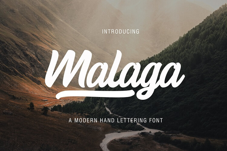 Malaga Font