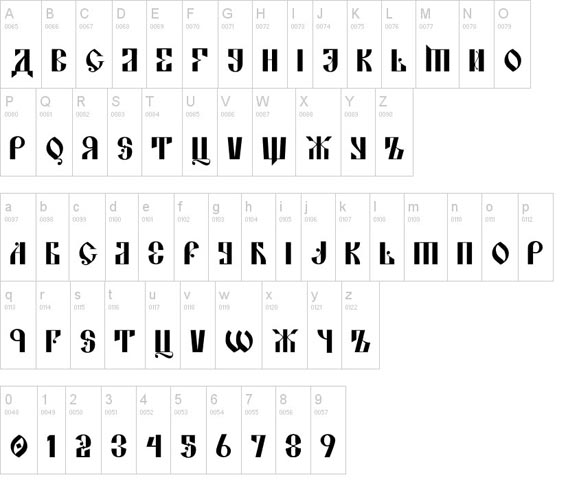 Kremlin-Alexander 61 Free Russian Fonts Available For Download