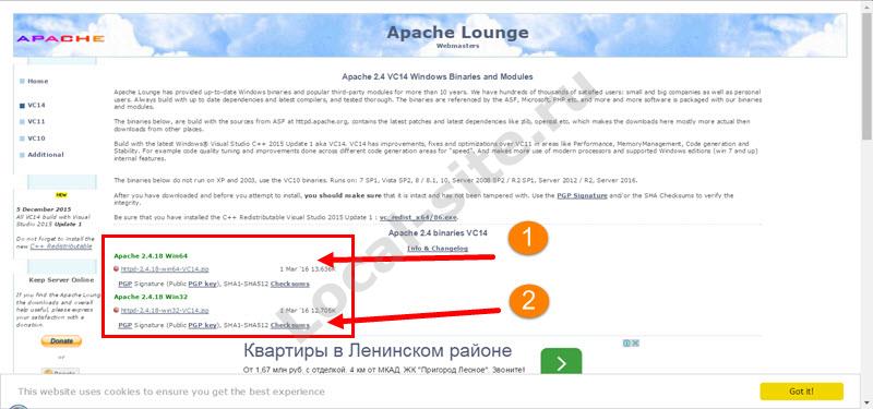 downloads Apache