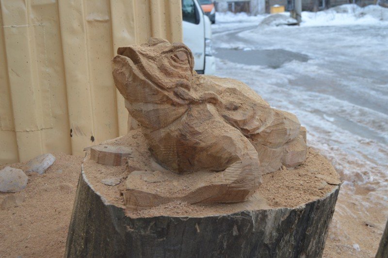 скульптура из дерева своими руками